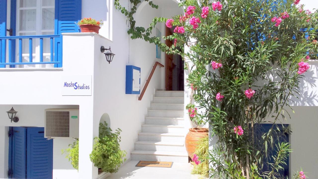 Nostos Studios At Saint George Beach Agios Georgios Chora Naxos Town Naxos City Exterior photo